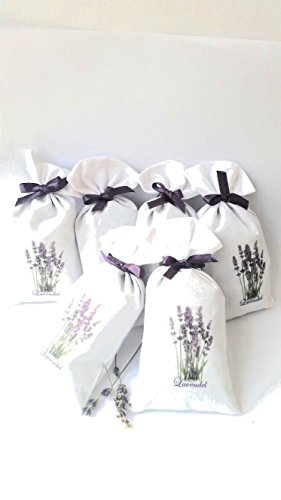 6 x Lavendelsäckchen mit getrocknete 100% Natürlichem Lavendel von Kroatien - 7