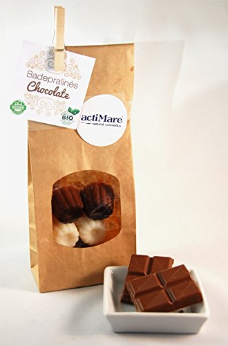 Bath pralines Chocolate - BIO und organic six Pack | made in Germany | actiMare natural cosmetics