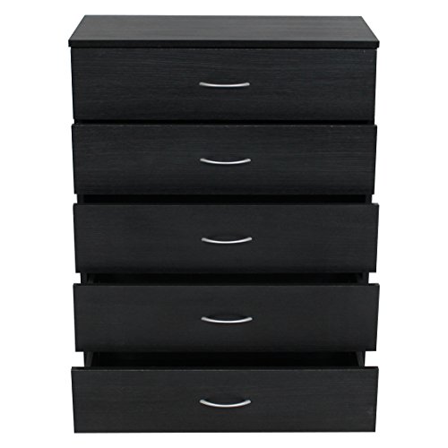 Devoted2Home Boldon Budget Bedroom Furniture Chest with 5 Drawers