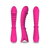 Femme Vibromasseur en 9 Programmes Silicone Stimulateur Clitoridien Vibrateur de