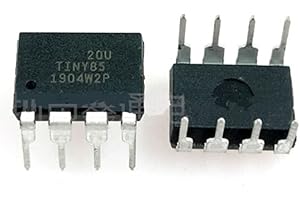 TYSQXQ 2 Stück ATTINY85-20PU DIP-8 ATTINY85 DIP8 85-20PU ATTINY85-20 DIP