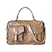 Produktbild Nasis Damen Multifunktions Leder Handtasche Messenger Bag / Umhängetasche AL4064 (Beige)
