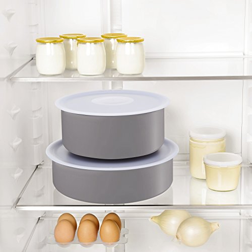 Tefal L21499 Ingenio Essential Pfannen- und Topf-Set, 11-teilig, antihaftversiegelt, Starterset, grau - 8