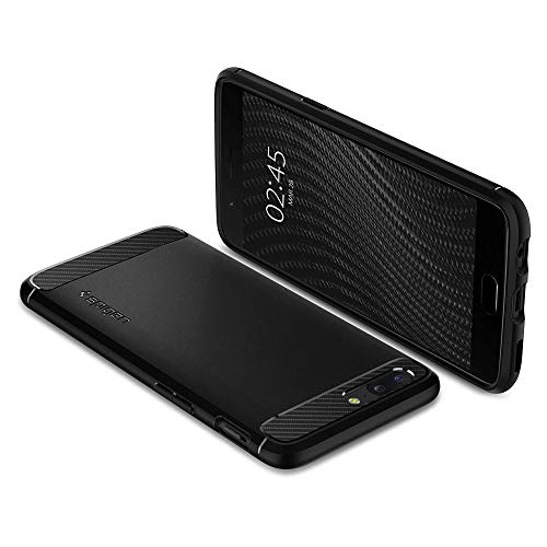 Spigen OnePlus 5 Case Rugged Armor Black - Fundas para tel  fonos m  viles