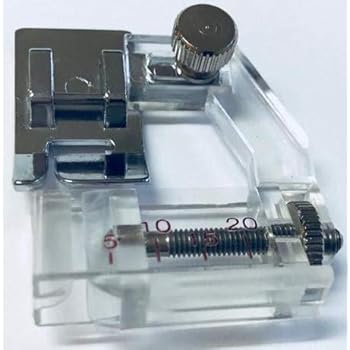 Rollenfuß Für Nähmaschinen - Snap-on System 6mm Für Schwere Stoffe Wie Leder & Kunstleder