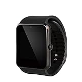 Smart Watch GT08, Sport-/ Fitness Tracker, unterstützt SIM-Karte, Alarm, Synchronisierung, Benachrichtigungen, Bluetooth-Verbindung, Armbanduhr für Android, Apple