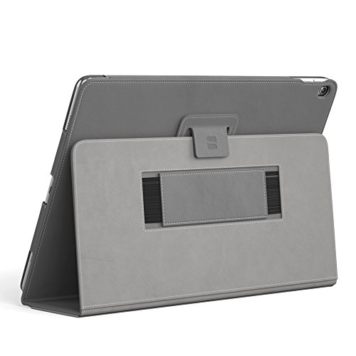 iPad Pro 12.9 (2017) Hülle Grau, Snugg Leder iPad Pro 12.9 (2017) Schutz Klapphülle Case Cover [Lebenslange Garantie] mit Ständer für Apple iPad Pro 12.9 (2017) - 7