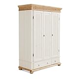 Kleiderschrank Aviano 140 x 199 cm weiß