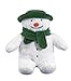 Rainbow Designs Snowman Bean Toy for Newborn 15cm  (White)