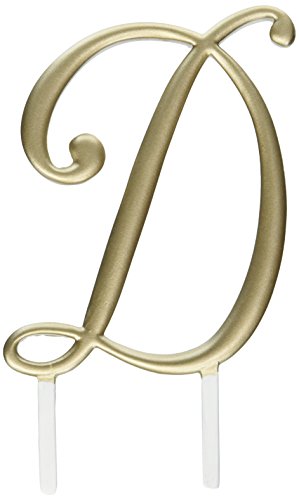 40% OFF on Lillian Rose Monogram Letter, Letter D, 5-Inch, Gold on ...