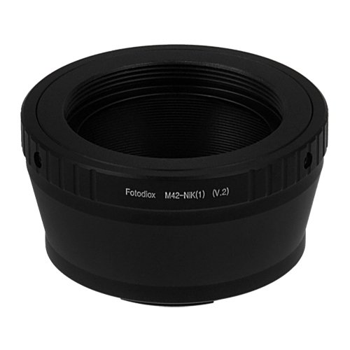 Fotodiox Pro Adaptateur de monture d objectif Version 2 pour Objectif M42    Cam  ra Num  rique sans Miroir -Mirrorless Digital Camera  Nikon 1  pour Nikon 1 S2  J4  V3  AW1  S1  J3  V2  J2  V1  J1  Version 2 PAS adapt   pour Pentax Takumar