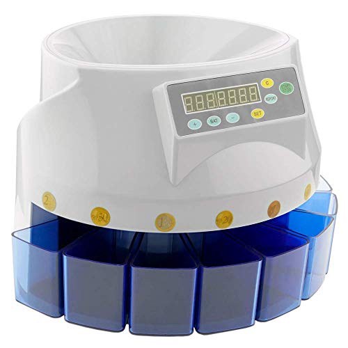 Cablematic DB360 Máquina de clasificación y contador de monedas