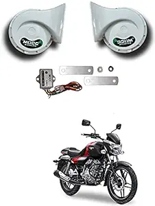 Auto Addict Bike Scooty Mocc Horn (Set of 2 Pcs) For Bajaj V15
