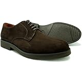 Pielsa 1360 Zapato Liso Yale - Zapato liso de cordoneras color marrón con piso de goma