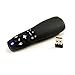 Produktbild Air Mouse and Wireless Presenter with Red Laser Pointer 2 in 1 2.4Ghz, USB 2.0 Nano Receiver, Replaceable Rechargeable Batteries 2x AA - Slide show Controls for Projector PowerPoint Presentation Remote Control - PC Slide Clicker works with IPAD MacOS WINDOWS XP-10 LINUX SMART TV'S ANDROID COMPATIBILE