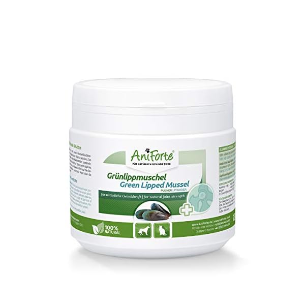 AniForte Green Lipped Mussel for Dogs and Cats 250g Powder 100