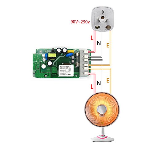 Itead Sonoff POW WLAN Schaltrelais mit Energieverbrauchsmessung, Steuerung von Lampen und anderen Geräten via Smartphone, Manage Dein Smart Home - 7