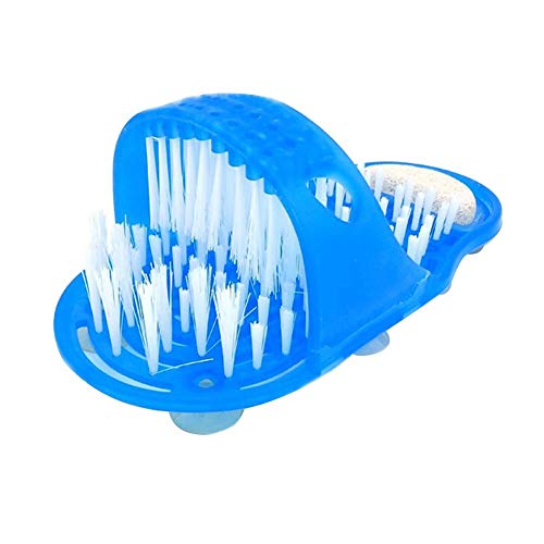 Preisvergleich Produktbild Massagegerät Hausschuhe Kunststoff Badeschuh Hausschuhe Duschbürste Badeschuhe für Füße Bimsstein Fußwäscher Bürsten Peeling Massage