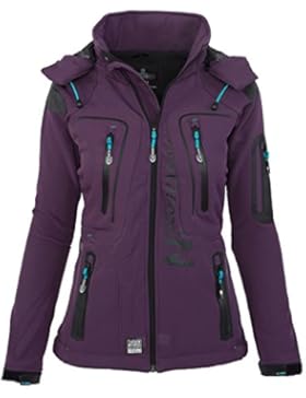 Geographical Norway Damen Softshell Funktions Outdoor Regen Jacke Sport