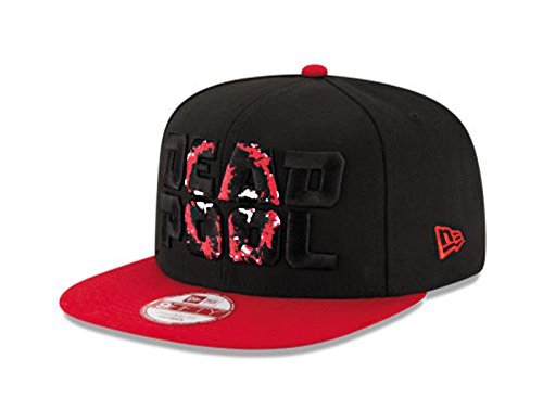 Preisvergleich Produktbild Marvel Deadpool Word Splat 950 Snapback Baseball-Cap