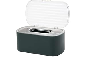YINGHESHENG Baby Feuchttücher Box, Feuchttücher Aufbewahrungsbox, Toilettenpapier Box, Taschentuchspender, Serviettenbox mit Deckel, Taschentuchhalter, Feuchttuchbox für Zuhause, Büro,Schwarz