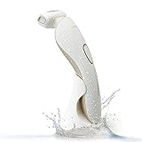 Aukuy Lady Electric Shaver, Multifunctional 3-Blade with Floating Foils Painless Hair Remover Wet & Dry Rechargeable Women Electric Razor Bikini Line Legs Body Armpit Trimmer Epilator, White