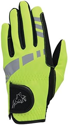 Hy5 Extreme Reflective Softshell Gloves - Child Reflective Yellow Child Medium 12903