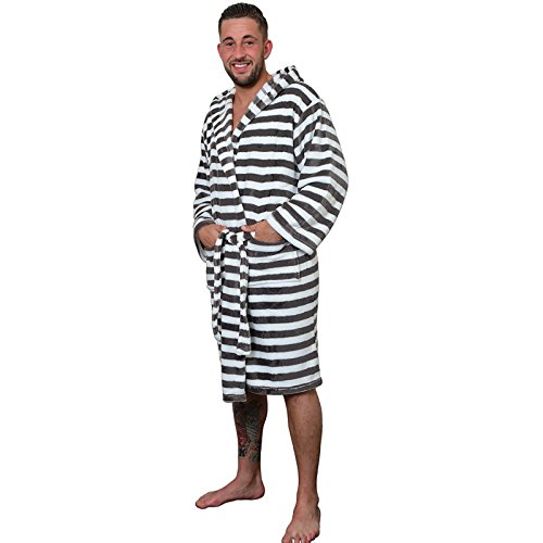 JEMIDI Bademantel für Damen und Herren Mädchen und Jungen Unisex - Reisebademantel Morgenmantel Saunamantel Morgenmantel in 4 Farben erhältlich ab Gr 122 - XXL