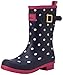 Tom Joule T_MOLLYWELLY, Damen Kurzschaft Gummistiefel, Blau (NAVSPOT), 39 EU