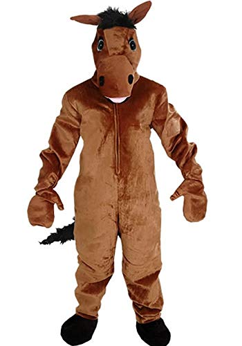 Preisvergleich Produktbild Pferd braun Einheitsgrösse M Kostüm Fasching Karneval Maskottchen