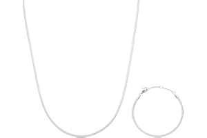 LUUK LIFESTYLE Collane, bracciali e set di gioielli in acciaio inossidabile, design moderno, gioielli per lei, accessori moda per donna e ragazza, stile chic ed elegante, colori oro, argento e rosa