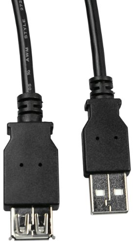 mumbi USB Verlängerung – USB 2.0 Verlängerungskabel A/A 1 Meter / USB A Stecker an USB A Kupplung - 2