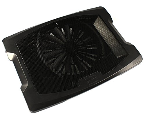 Xilence by COM-FOUR® M400 Notebook Kühler Cooling Pad mit einem 200mm Lüfter für Notebooks bis 39,12cm (15,4