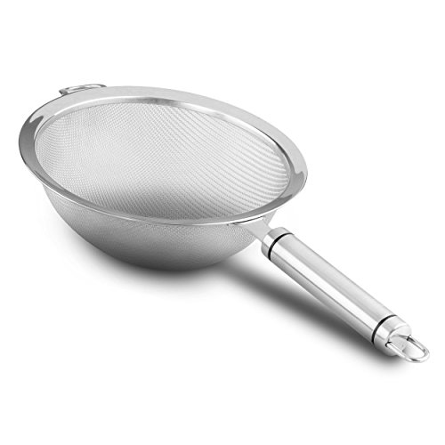 ORBLUE Feinmaschiges Sieb aus Edelstahl, 16,5 cm Durchmesser