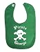 Personalised Pirate Name Skull And Crossbones Customise With Name Velcro Fastening Baby Bib