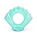 Produktbild E-CHENG Inflatable Swim Rings, Glitter Seashell Shaped Swim Tube Pool Floats Giant Pool Party Swimming Ring, 3 Sizes Outdoor Beach Toy for Adults Kids (Azure)