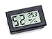 Price comparison product image Mini LCD Hygrometer and Thermometer, Snap-in Panel Mount, Battery Operated