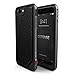 Produktbild X-Doria Defense Schutzhülle für iPhone 7 Plus (Defense Lux), Military Grade Drop getestet iPhone Fall, TPU & Aluminium Premium Schutzhülle (schwarz Leder)