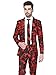 Produktbild Suitmeister Halloween Suits - Black Blood - Costume Comes with Jacket, Pants & Tie, Farbe Rot/Schwarz, Size 2XL (EU62)