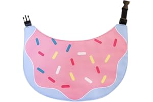 PETPHINDU Carino Bandana per Cani del Fumetto Donuts Pet Dog Cat Bib Bandana Bandana Impermeabile Bavaglino Pet per Medie e Grandi Cani Regolabile Pet Bandana Golden Retriever Dell'alaska Samoiedo