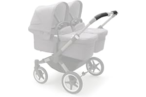 PROTEC TIF | Couvre-guidon en cuir synthétique compatible avec Bugaboo Donkey 3 et 5 (s'adapte sur les housses d'origine)