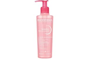 BIODERMA Sensibio Gel Moussant - mizellares beruhigendes Reinigungsmittel - entfernt Make-up von Gesicht und Augen - empfindliche Haut - stärkt den Feuchtigkeitshaushalt - Pumpflasche 200 ml