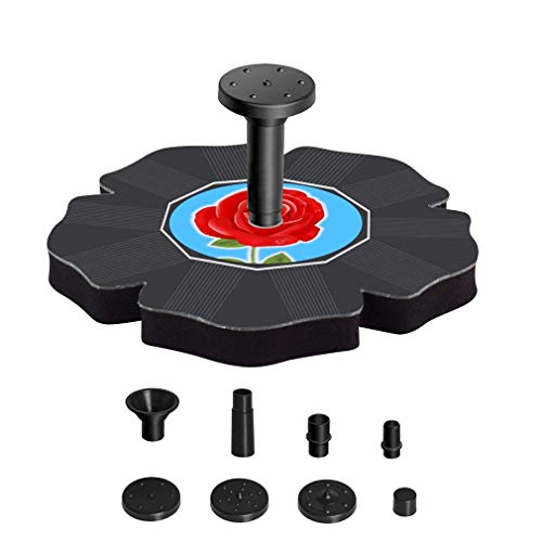 Preisvergleich Produktbild Hochwertige Outdoor New Solar Brunnen Seestern Brunnen schwarz