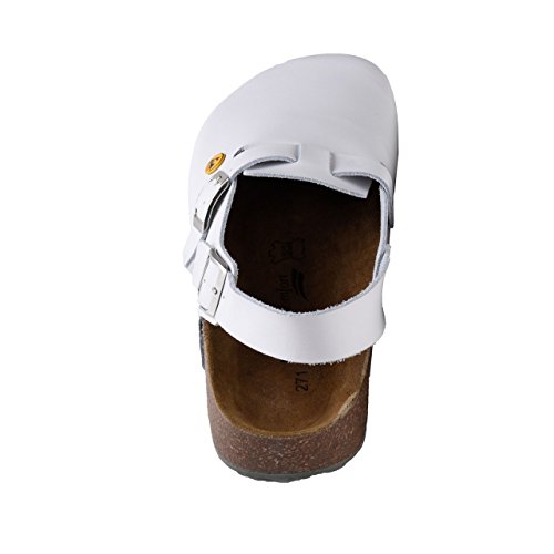 Wellness Komfort+ Herren Tieffußbett Clogs weiss - 2
