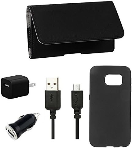 KTA Cell Phone Case for Samsung Galaxy S6 Edge - Black
