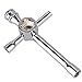 Produktbild BQLZR Silber T10027 Aluminiumlegierung Groe Kreuzschl¨¹ssel Radschl¨¹ssel 7mm 8mm 10mm 12mm 17mm F¨¹r RC Auto