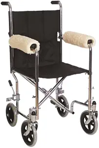 Essential Medical Supply D3004 Sheepette Wheel-Chair Armrest Pads