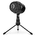 Price comparison product image 1byone USB Microphone with Tripod, Mute Button with LED, Plug & Play Cardioid Condenser USB Microphone