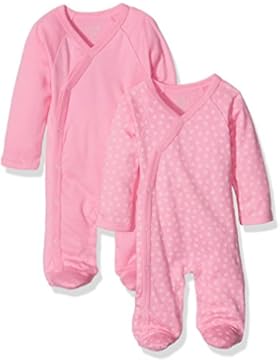 Care Baby-Mädchen Schlafstrampler, 2er Pack