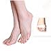 Ewin24 1 Pair Hallux Valgus Foot Forefoot Thumb Orthopedic Braces To Correct Silicone Toe Big Bone Separators Insoles